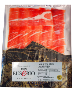 1 kg Jamón de Cebo Ibérico 50% raza ibérica Eusebio cortado a cuchillo 2