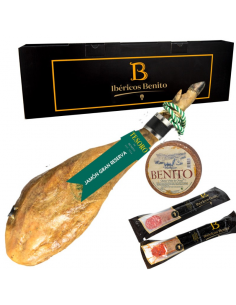 Lote Jamón H Gran Reserva Benito + caja regalo