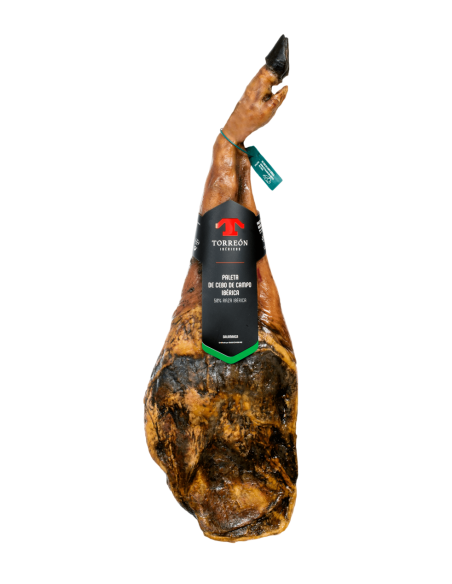 Paleta De Cebo De Campo Iberica 50% Raza Ibérica Torreón + Regalo Chorizo y Salchichón 250grs