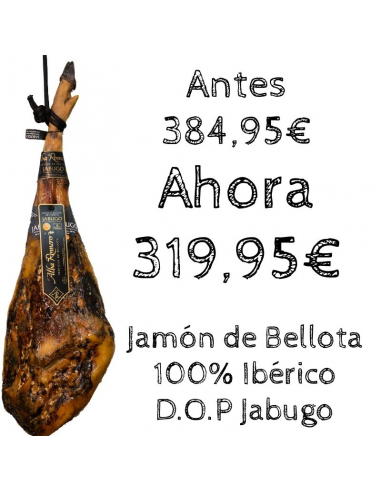Jamón de bellota 100% Ibérico D.O Jabugo Summun Natural