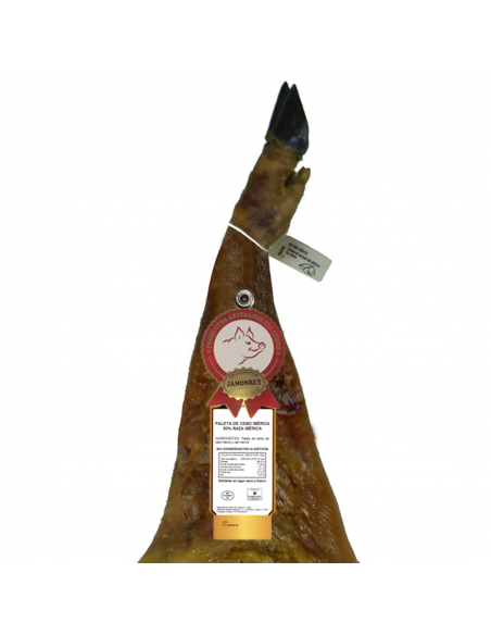 Paleta de Cebo Ibérica 50% raza ibérica JamonRey 100% Natural