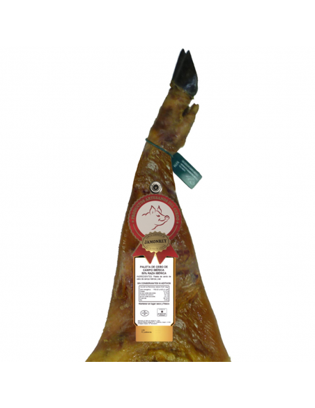 Paleta de Cebo de Campo Ibérica 50% raza ibérica JamonRey 100% Natural
