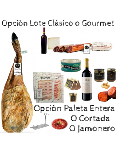 Cesta de navidad con Paleta de Cebo...