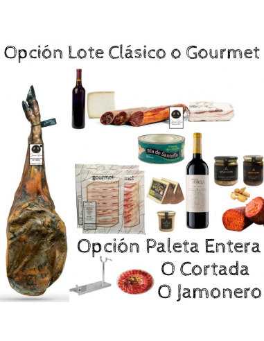 Cesta de navidad con Paleta de...