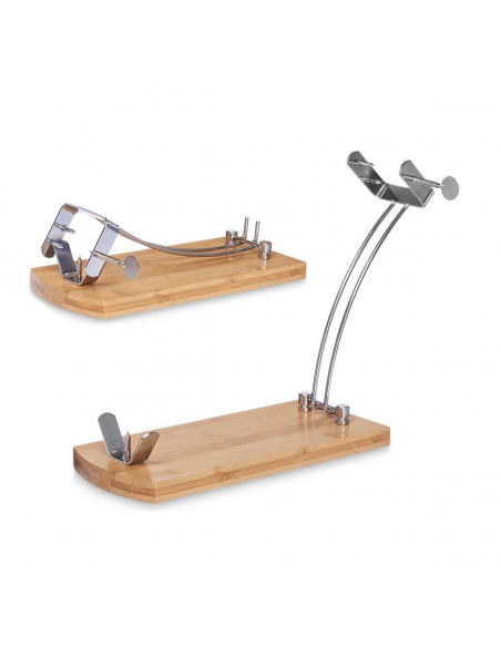 Jamonero Plegable + Cuchillo + Afilador