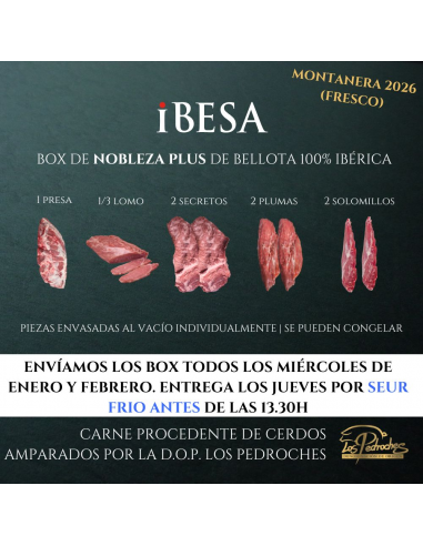 Pack Nobleza Plus de bellota 100%...