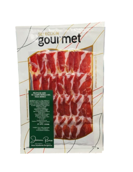 Paleta de Cebo de campo Ibérica 50% raza ibérica a tapita Rivera + Regalo sobre Papada