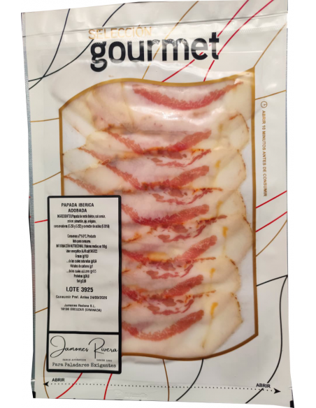 Paleta de Cebo de campo Ibérica 50% raza ibérica a tapita Rivera + Regalo sobre Papada