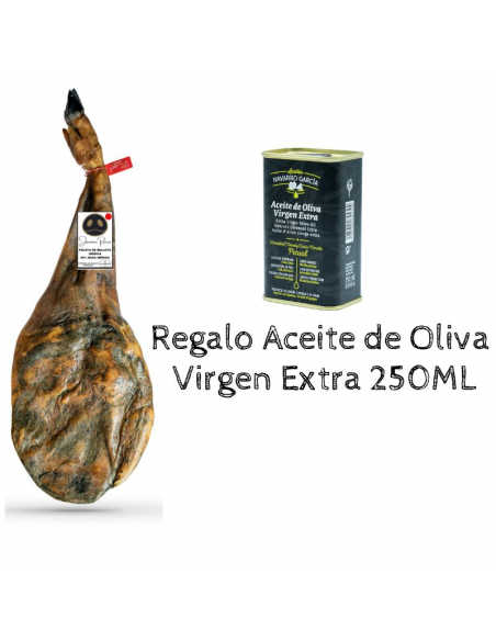 Paleta de bellota Ibérica 50% raza Ibérica  Jamones Rivera + REGALO ACEITE DE OLIVA VIRGEN EXTRA 250ML